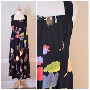 90s Vintage Maxi Dress